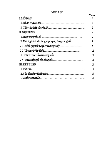 Báo cáo Biện pháp Khắc phục một số lỗi thường gặp khi viết chương trình bằng ngôn ngữ lập trình PASCAL