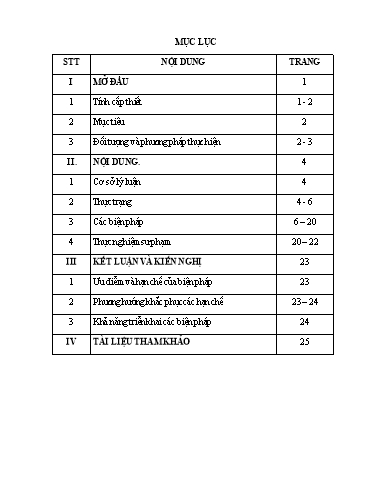 Báo cáo Biện pháp Phát huy năng lực làm việc nhóm của học sinh thông qua các hoạt động học trong môn Toán 7
