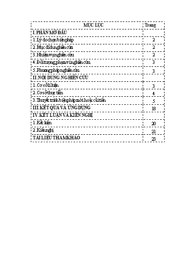 Báo cáo Biện pháp Phát triển năng lực tính toán thông qua trò chơi học tập trong dạy học môn Toán trên phần mềm PowerPoint cho học sinh Lớp 2 theo chương trình GDPT 2018