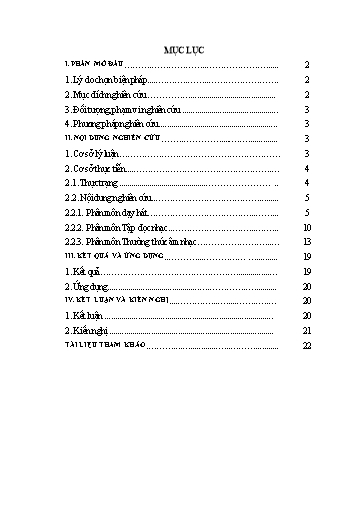 Báo cáo Biện pháp Phát triển năng lực tự học và sáng tạo thông qua ứng dụng CNTT trong dạy học môn Âm nhạc