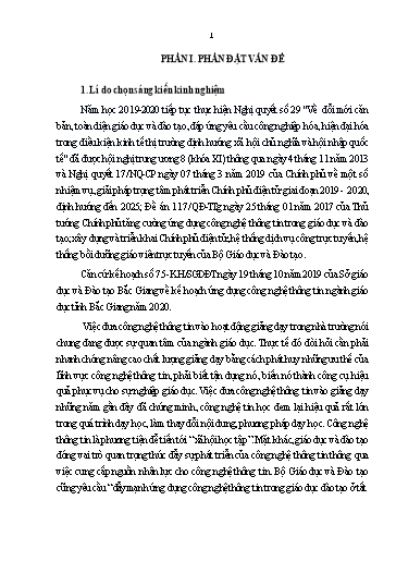 Sáng kiến kinh nghiệm Một số biện pháp giúp giáo viên soạn giáo án điện tử