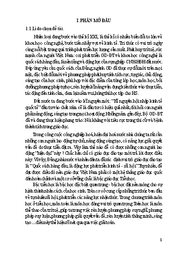 Sáng kiến kinh nghiệm Một số biện pháp nâng cao chất lượng dạy học giải toán có lời văn Lớp 3