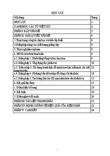 Sáng kiến kinh nghiệm Biện pháp tạo hứng thú cho học sinh trong dạy học truyện dân gian Lớp 6