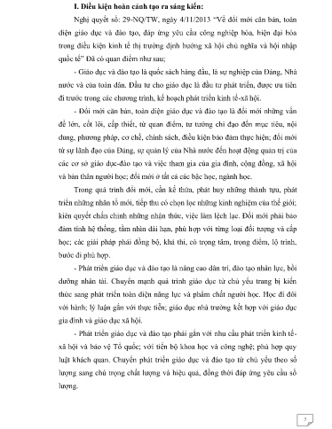 Sáng kiến kinh nghiệm Một số biện pháp chỉ đạo nâng cao chất lượng hoạt động trải nghiệm cho trẻ trong Trường Mầm non