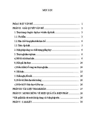 Sáng kiến kinh nghiệm Rèn kĩ năng giải toán phân tích đa thức thành nhân tử đối với học sinh đại trà Lớp 8 tại trường THCS Bồng Lai
