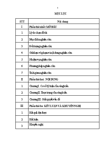 Sáng kiến kinh nghiệm Một số biện pháp lồng ghép giáo dục bảo vệ môi trường cho trẻ 4, 5 tuổi thông qua các hoạt động trong trường Mầm non