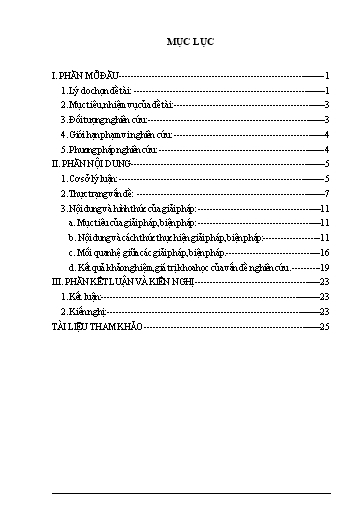 Sáng kiến kinh nghiệm Một số biện pháp lồng ghép giáo dục kỹ năng sống cho học sinh thông qua môn Sinh học Khối 8, 9 tại trường THCS Phạm Hồng Thái, xã Ea Pô, huyện Cư Jút, tỉnh Đăk Nông