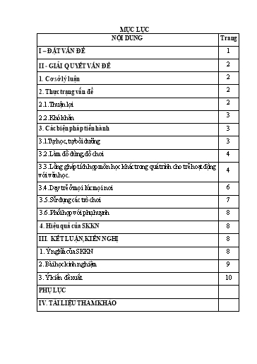 Báo cáo biện pháp Nâng cao chất lượng cho trẻ hoạt động làm quen với văn học đặc biệt là giờ kể chuyện