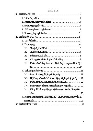 Sáng kiến kinh nghiệm Một số biện pháp rèn kĩ năng sống (KNS) cho học sinh Lớp 2 thông qua các môn học